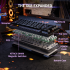 ATTACK SHARK X68 HE 65% Wired Magnetic Gaming Keyboard Black Contours ATTACK SHARK X68 HE 65% Wired Magnetic Gaming Keyboard Black Contours